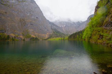  Konigssee Lake in Bayern, Germany  clipart