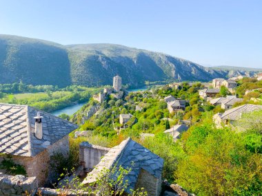 Bosnia and Herzegovina and its natural landscape  clipart