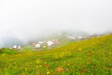 Karadeniz 'in en güzel platolarından biri olan Pokut Platosu' nda tamamen ahşap bir plato vardır..