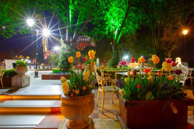 Sultanahmet Meydanı Lale Festivali her yıl nisan ayında gerçekleşir
