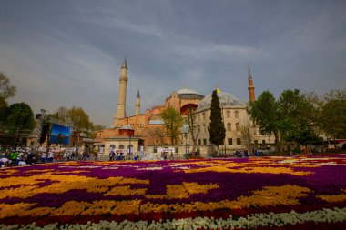 Sultanahmet Meydanı Lale Festivali her yıl nisan ayında gerçekleşir