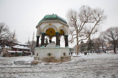 İstanbul 'da karlı hava ve en çok ziyaret edilen yerler