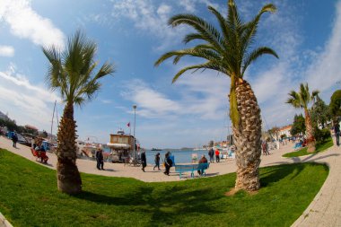 Yenifoca, İzmir şehir merkezinin 80 km kuzey-kuzeybatısında ve Foca şehir merkezine 20 km uzaklıkta..