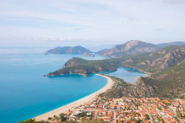 Fethiye Ölü Deniz hava görüntüsü