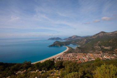 Fethiye Ölü Deniz hava görüntüsü