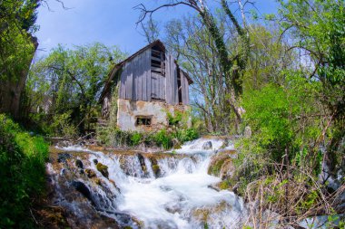 Şelaleler Martin Brod Una Ulusal Parkı Bosna