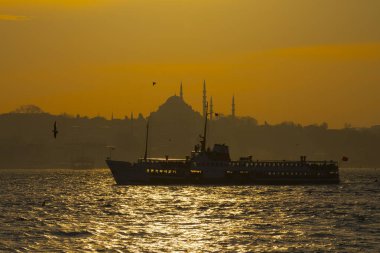 Süleyman Camii ve İstanbul Feribotları