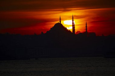 Süleyman Camii ve İstanbul Feribotları
