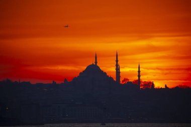 Süleyman Camii ve İstanbul Feribotları