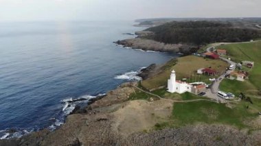 Nceburun deniz fenerinin hava görüntüsü
