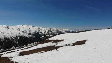 Kackar Dağları Ulusal Parkı 'nın hava görüntüsü