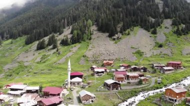 Kackar Dağları Ulusal Parkı 'nın hava görüntüsü