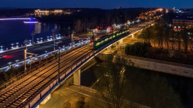 Changchun, Çin 'de gece ulaşımı