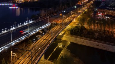 Changchun, Çin 'de gece ulaşımı