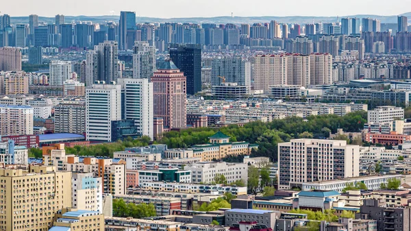 stock image Architecture landscape in urban area of Changchun, China