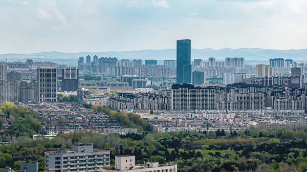 Paisaje Arquitectónico Zona Urbana Changchun China — Foto de Stock