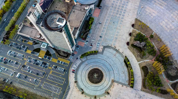 Αρχιτεκτονικό Τοπίο Του Changchun International Convention Exhibition Center Κίνα — Φωτογραφία Αρχείου