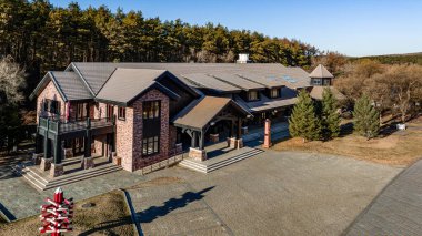 Vasa Müzesi, Jingyuetan, Changchun, Çin sonbahar manzarası