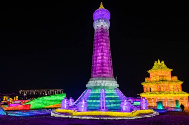 5. Çin Changchun Buzu ve Kar Yeni Dünya Buz Heykeli ve Mimari Peyzaj