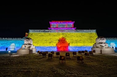 5. Çin Changchun Buzu ve Kar Yeni Dünya Buz Heykeli ve Mimari Peyzaj