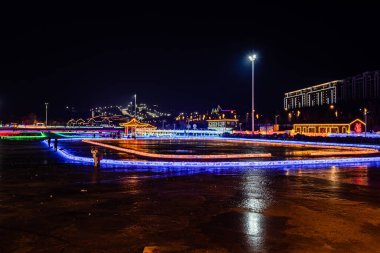 5. Çin Changchun Buzu ve Kar Yeni Dünya Buzu ve Kar Heykelleri ve Mimari Manzaraları