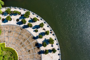 Wangtan Meydanı Jingyuetan Ulusal Orman Parkı, Changchun, Çin Yazın