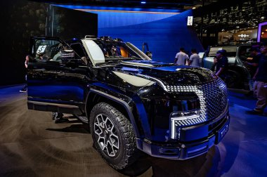 13 Temmuz 2024, Changchun, Çin: 21. Changchun Uluslararası Otomobil Fuarı açıldı ve Yangwang U8 Otomobil Fuarı 'nda ilk kez sahneye çıktı..