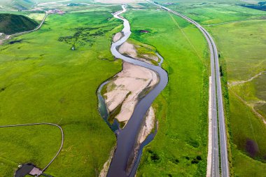 Wulan Nehri ve İç Moğolistan 'daki çayırlar, Çin