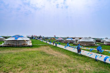 İç Moğolistan, Çin 'deki Hasar göçebe kabilesinden Yurt