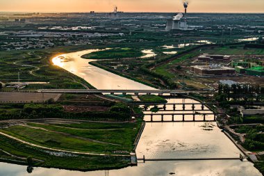 Çin Changchun Yeni Alanı yapım aşamasında.