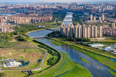 Changchun Yeni Bölgesi, Çin 'in kentsel mimari manzarası