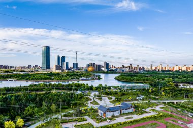 Changchun Yeni Bölgesi, Çin 'in kentsel mimari manzarası