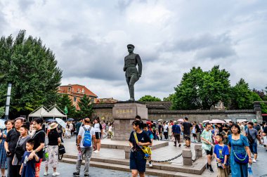 5 Ağustos 2024, Zhang Xueliang 'ın eski evinin manzarası..