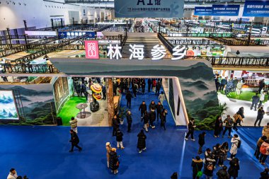 7 Aralık 2024, Changchun, Çin, 2024 Changchun Uluslararası İlaç ve Sağlık Endüstrisi Fuarı.