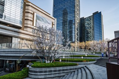 Changchun, Çin 'de Bahar Sahnesi