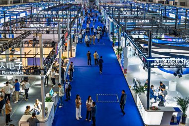 10 Haziran 2025 'te Changchun, Çin' de Changchun Uluslararası Optoelektronik Fuarı açıldı..