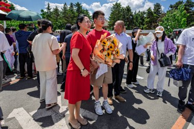 7 Haziran 2025 'te Changchun, Çin' de 2025 Ulusal Üniversite Sınavı başlıyor..