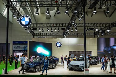 14 Temmuz 2025 'te Changchun, Çin, 22. Changchun Uluslararası Otomobil Fuarı, birçok üretici yüksek standartlarla sergiye katıldı..