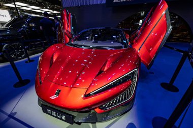 14 Temmuz 2025, Changchun, Çin, Yangwang Otomobil Fuarı 22. Changchun Uluslararası Otomobil Fuarı.