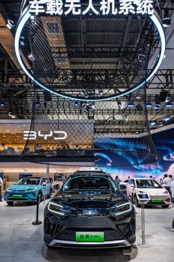 14 Temmuz 2025 'te Changchun, Çin, BYD 22. Changchun Uluslararası Otomobil Fuarı' na katıldı..