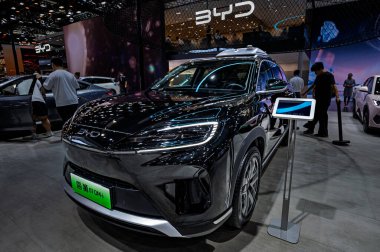 14 Temmuz 2025 'te Changchun, Çin, BYD 22. Changchun Uluslararası Otomobil Fuarı' na katıldı..