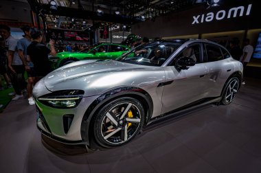 14 Temmuz 2025 'te Changchun, Çin' de 22. Changchun Uluslararası Otomobil Fuarı birçok ünlü arabayla düzenlendi ve birçok marka yeni modeller piyasaya sürdü..