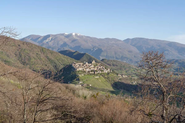 南イタリアのカラブリア州コゼンツァ県マルヴィート古代の村 — ストック写真