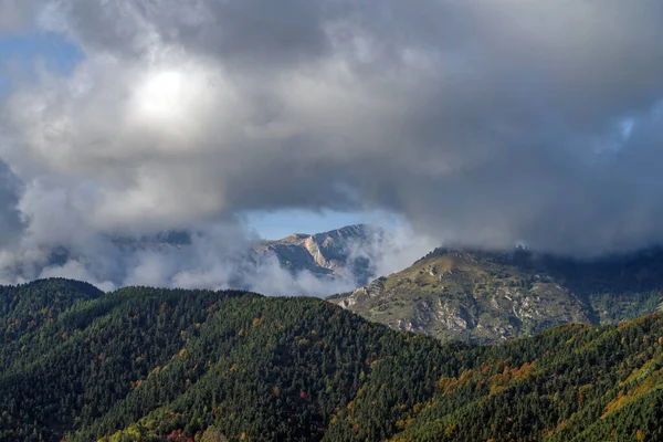 Landscape Ligurian Mountains Part Italian Alps Piedmont Region Province Cuneo — Stock Photo, Image