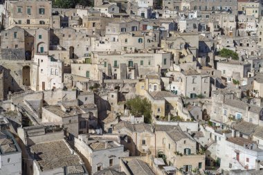 Şehir Matera Sassi di Matera, Basilicata bölgesinin, İtalya