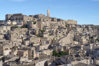 Şehir Matera Sassi di Matera, Basilicata bölgesinin, İtalya