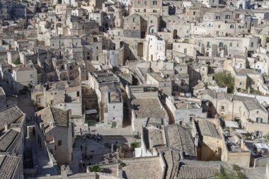 Şehir Matera Sassi di Matera, Basilicata bölgesinin, İtalya