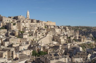 Şehir Matera Sassi di Matera, Basilicata bölgesinin, İtalya