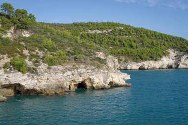Gargano Promontory, Adriyatik Denizi kıyıları, İtalya, Apulia, Foggia Eyaleti