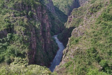 Gorges de Daluis, Provence Alpes Cote d 'Azur bölgesindeki boğazlar, Fransa